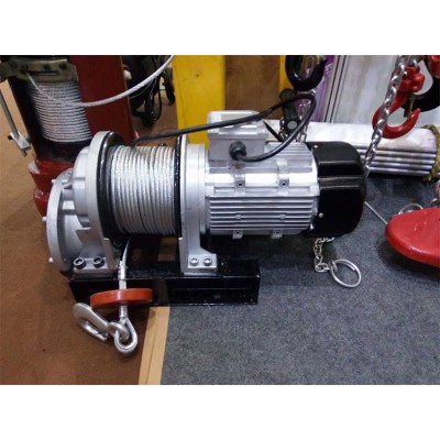 220V 3 Phase Electric Wire Rope Hoist Electric Winch