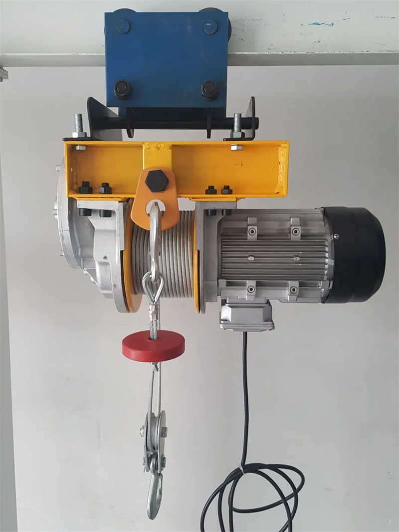 220V 3 Phase Electric Wire Rope Hoist Electric Winch