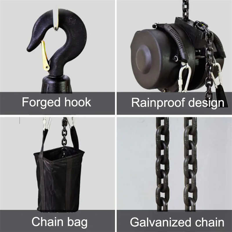 Electrical Stage Hoist Equipment Intelligent Stage Electric Chain Hoist