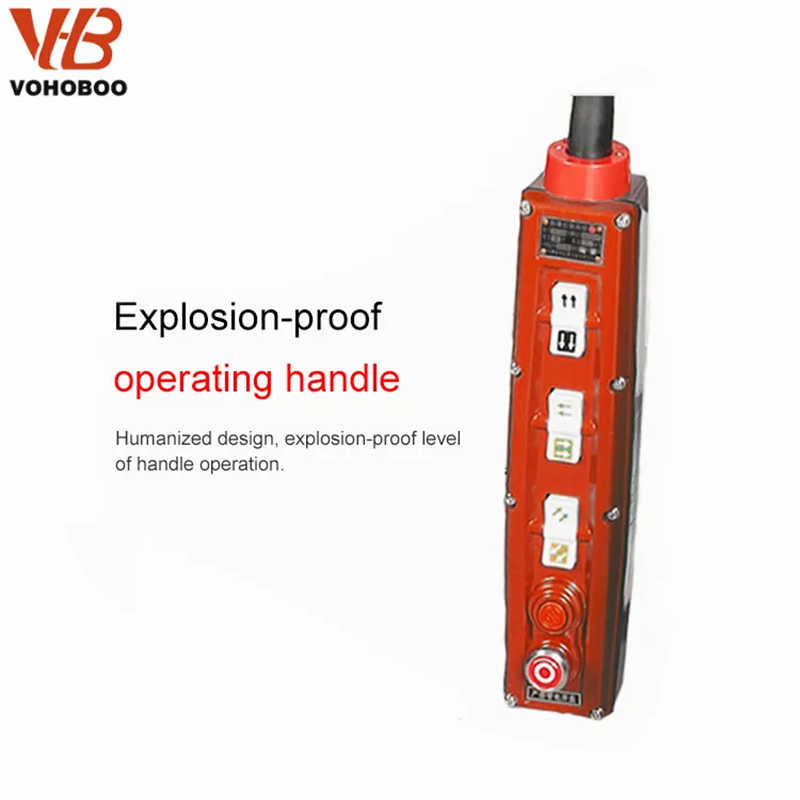 Explosion Proof Electric Chain Hoist with Electric Trolley