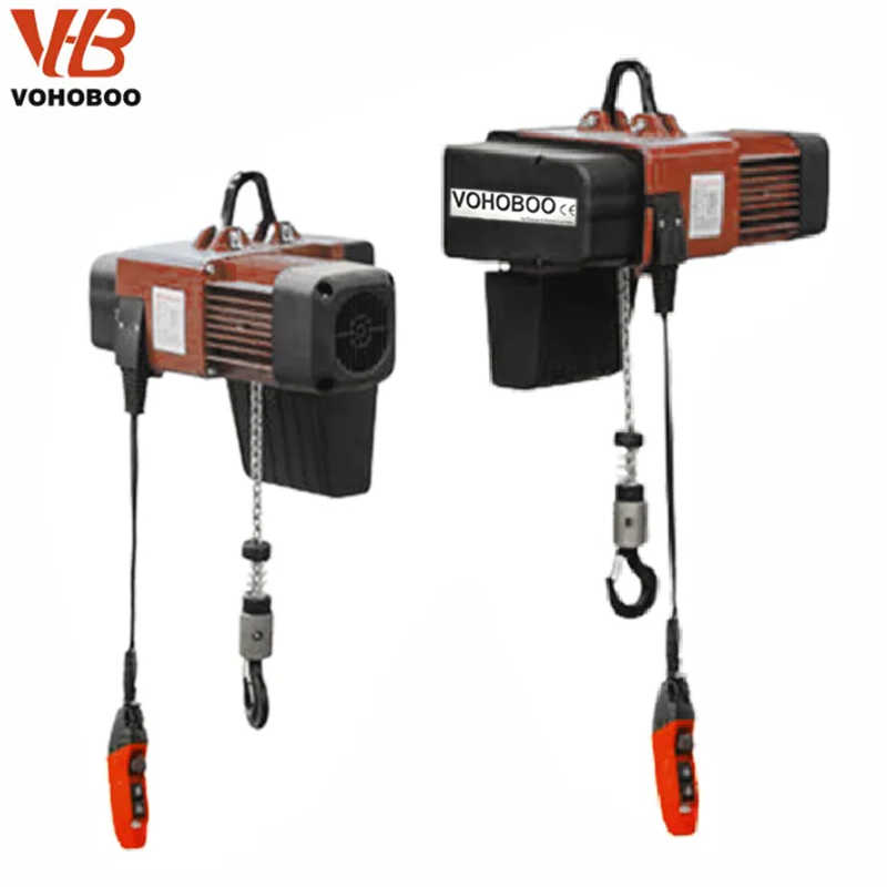 Double Speed 125kg 250kg Hh European Type Electric Chain Hoist