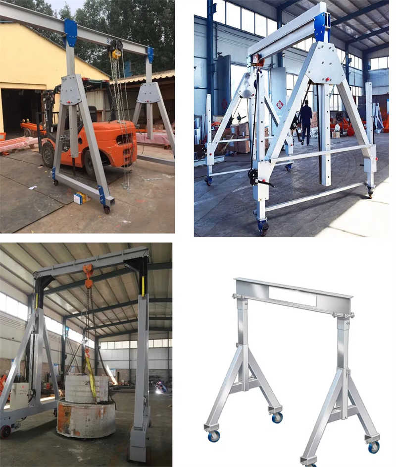 Hot Sale 10t 12m Workshop Mobile Eot Single Girder Gantry Crane 10 Ton Price