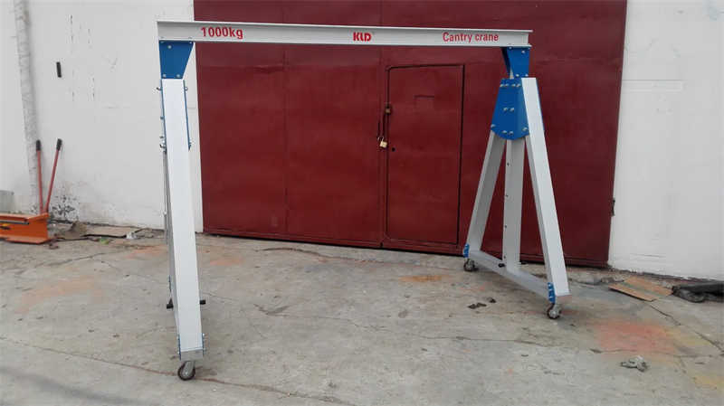 Aluminum Alloy Frame 1ton Aluminium Gantry Crane