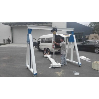 Aluminum Alloy Frame 1ton Aluminium Gantry Crane