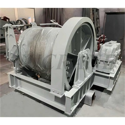 3 Phase 220V 10t Slow Speed Single Drum Electric Winch