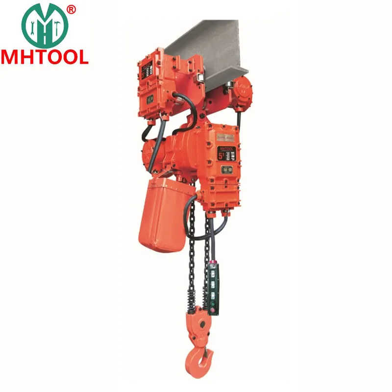 Wkto 5t Electric Chain Hoist with Overload Clutch Protector with Double Speeds