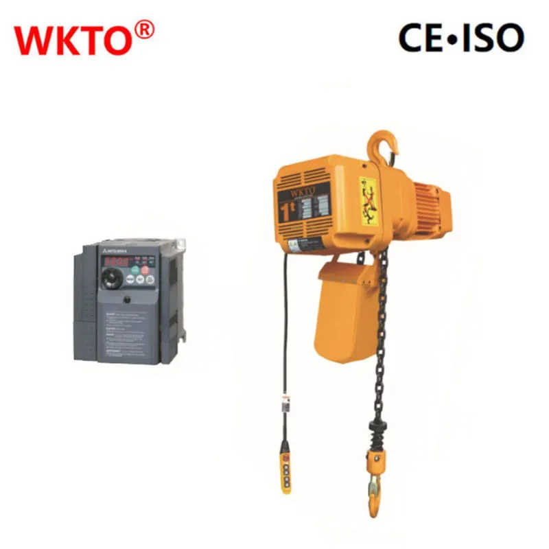 China Wkto 5ton Electric Chain Trolley Hoist for Lifting Equipment