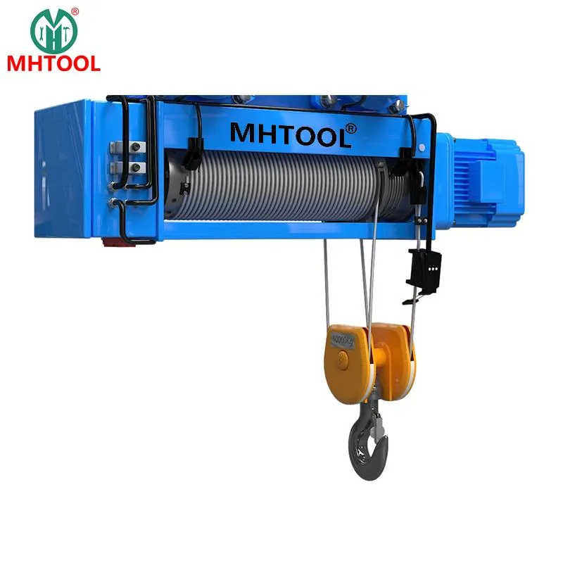 10ton Single Rail Electric Hoist for Overhead Crane Square type wire rope hoist