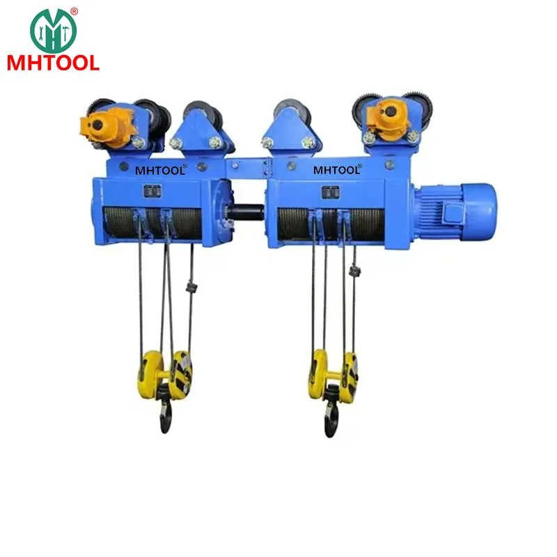 10ton Single Rail Electric Hoist for Overhead Crane Square type wire rope hoist