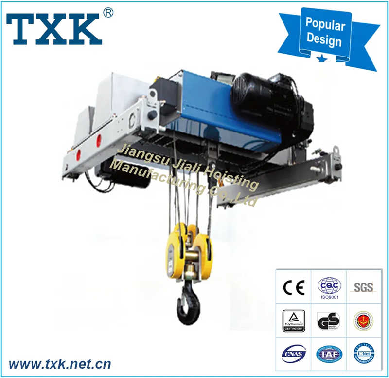 3.2ton to 50ton Wire Rope Hoist (ESD Double Girder Hoist)