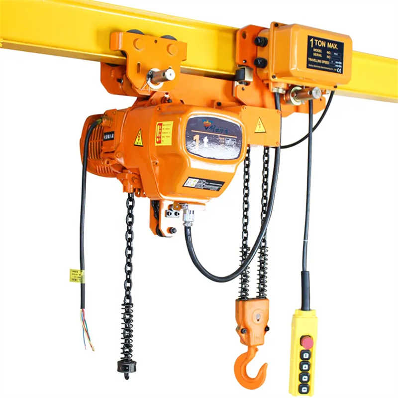 100/200kg Portable AC 230V 50Hz Suspension Mini Electric Winch Hoist for Sale