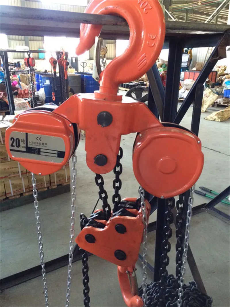 20 Ton Electric Chain Hoist Lifting Tools Pulley Block