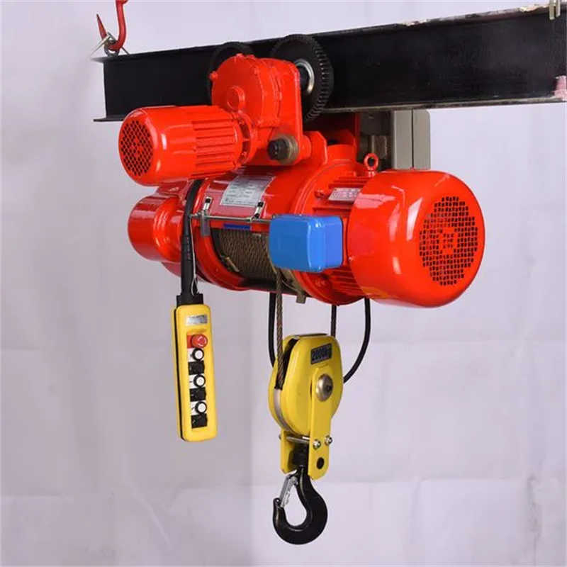 Electric 1 ton 6m Wire Rope hoist 1t European Hoist