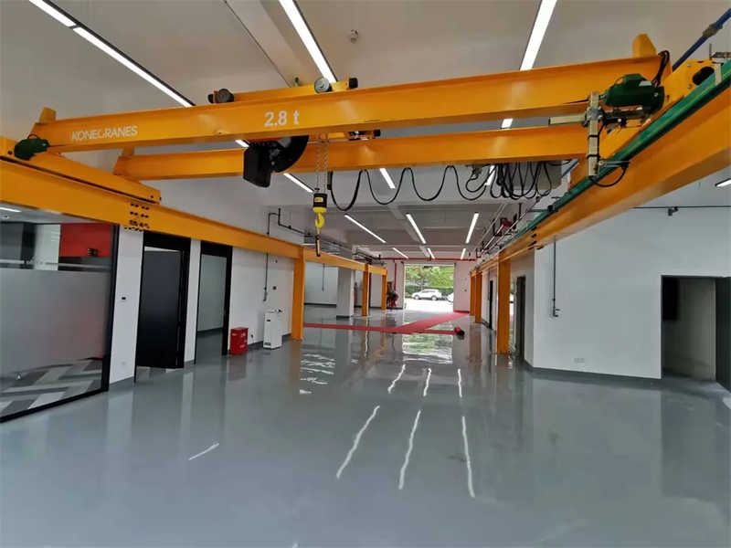 Single Girder Crane Featuring Electric Wire Rope Hoist and Customization Choices