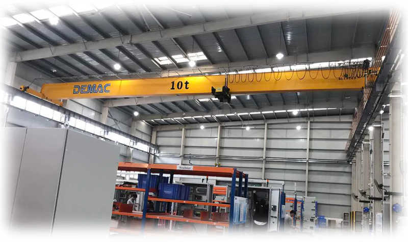 2ton Lifting Equipment Single Girder Overhead Crane with Electric Hoist