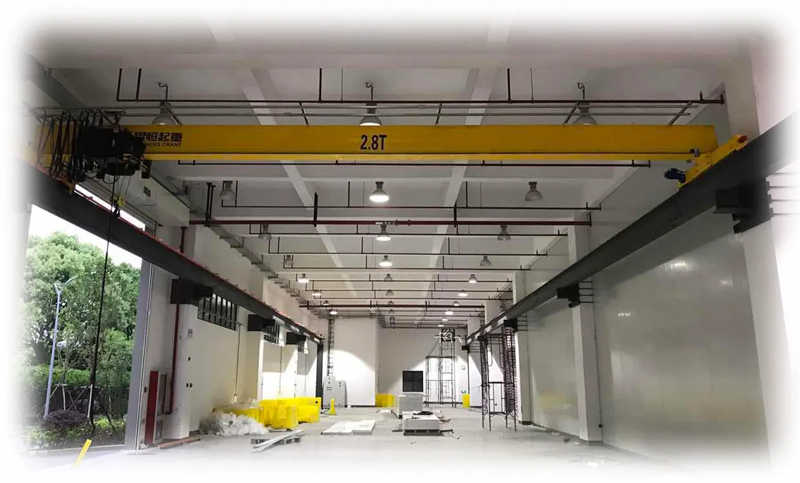 2ton Lifting Equipment Single Girder Overhead Crane with Electric Hoist