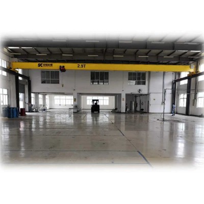 3ton Lifting Equipment Single Girder Overhead Crane with Electric Hoist