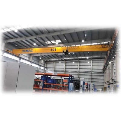 10ton Lifting Equipment Single Girder Overhead Crane with Electric Hoist