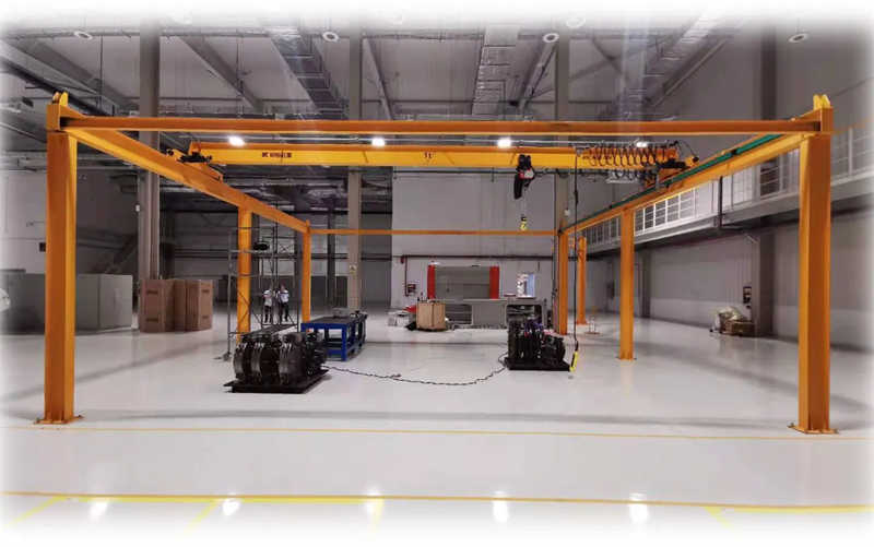 16ton Lifting Equipment Single Girder Overhead Crane with Electric Hoist