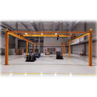 16ton Lifting Equipment Single Girder Overhead Crane with Electric Hoist