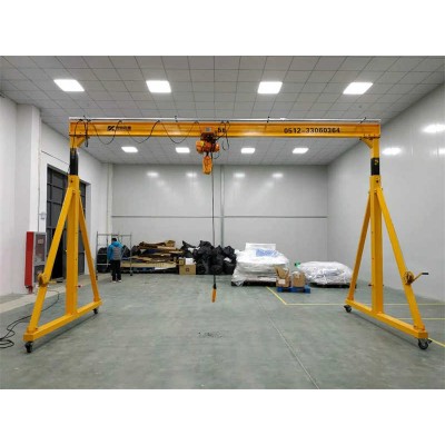 500kg Mobile General Gantry Crane Lifting Equipment