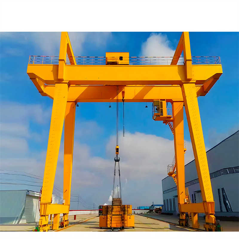 Electric Crane Rail Type Container Multifunctional Double Girder Gantry Crane