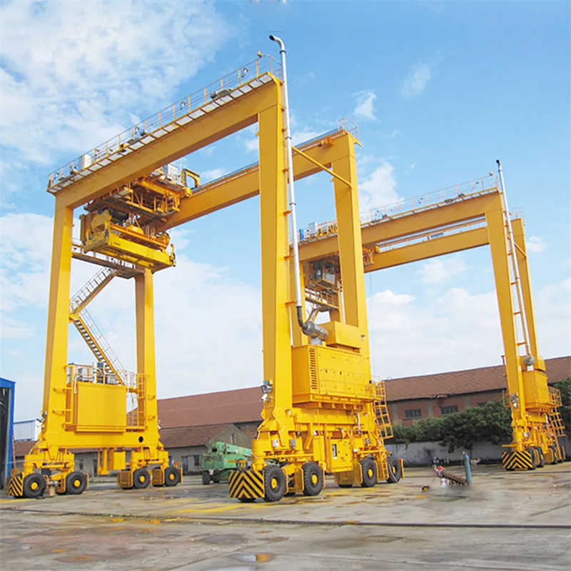 Double Girder Gantry/Door Crane for Material Stocks Area/Cement Plant