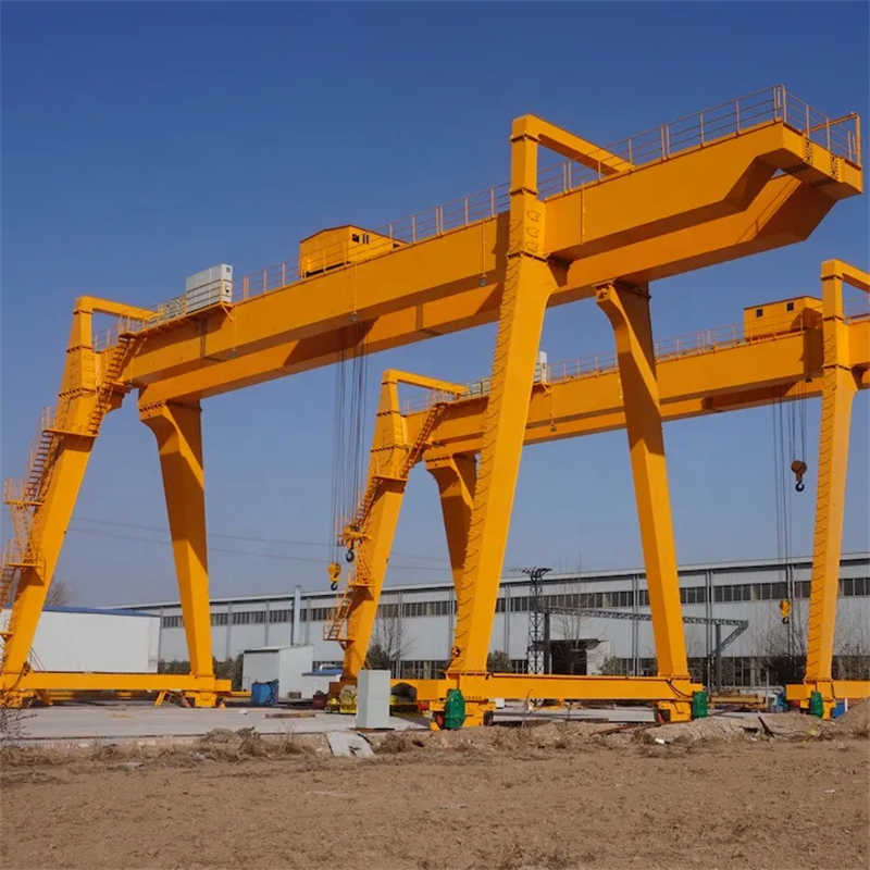 5`32t Single Main Beam Hook Door Gantry Crane with CE ISO