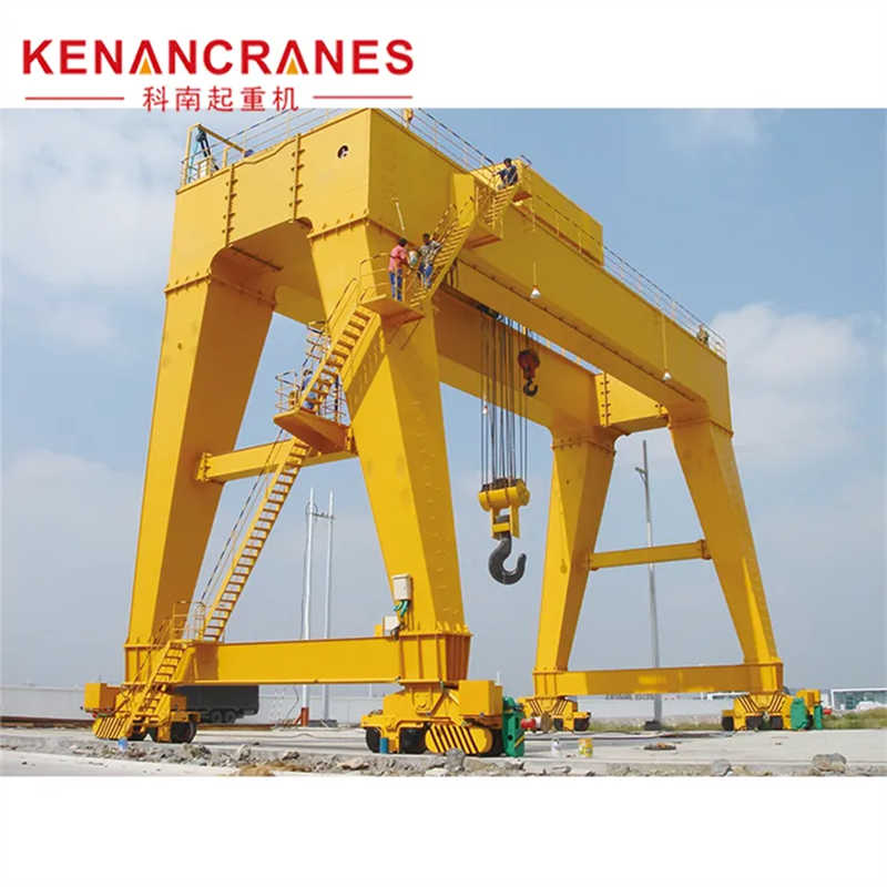 5`32t Single Main Beam Hook Door Gantry Crane with CE ISO