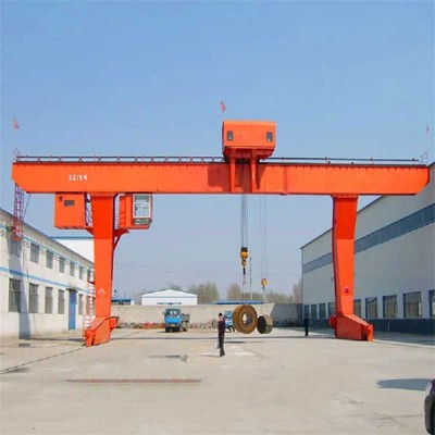 ISO/CE Certified 10~50t Factory Workshop Double Beam Hook Door Gantry Crane