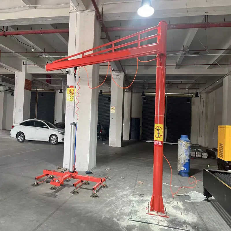 CE ISO SGS Glass/ Panel/Sheet Metal/ Slab Vacuum Suction /Jib Crane