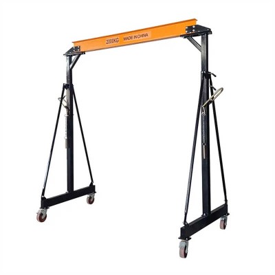 Easy to Operate 1 Ton 2 Ton Crane Mobile Lift Gantry Crane