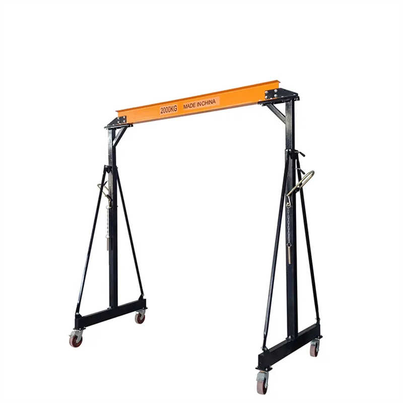 1ton 2ton Portable Adjustable Mobile Gantry Crane for Versatile Use