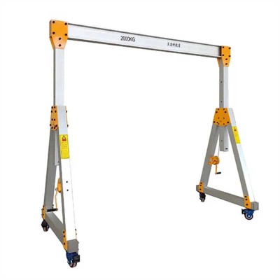 China Manufacturer Harbor Freight single Girder Gantry Crane 2 Ton From China