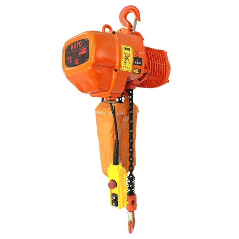 1 Ton 2 Ton 3 Ton Electric Hoist Fixed/Mobile/Low Headroom Chain Hoist