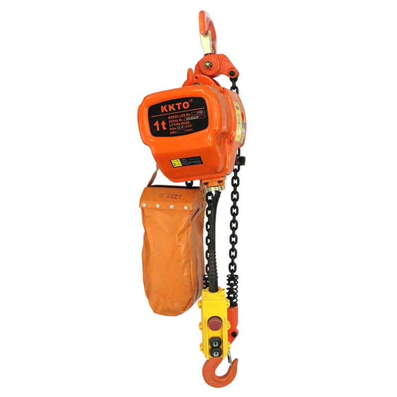 1 Ton 2 Ton 3 Ton Electric Hoist Fixed/Mobile/Low Headroom Chain Hoist