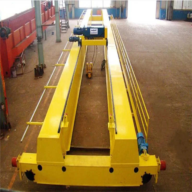 DELUKE Customized Double Girder Overhead Crane with Electric Hoist