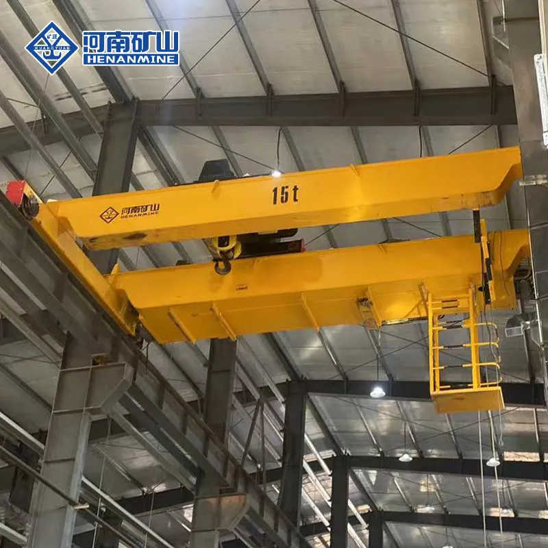 Double Girder European Type Electric Overhead Bridge Traveling Crane