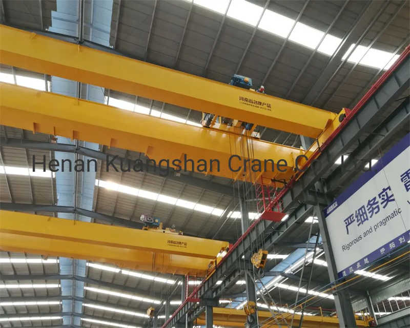 Double Girder European Type Electric Overhead Bridge Traveling Crane