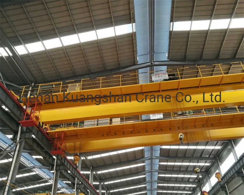 Double Girder European Type Electric Overhead Bridge Traveling Crane