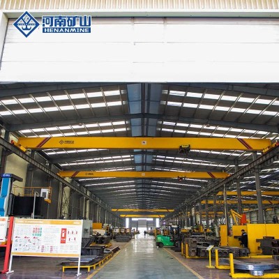 Single Girder European Type Electric Overhead Bridge Travelling Eot Crane