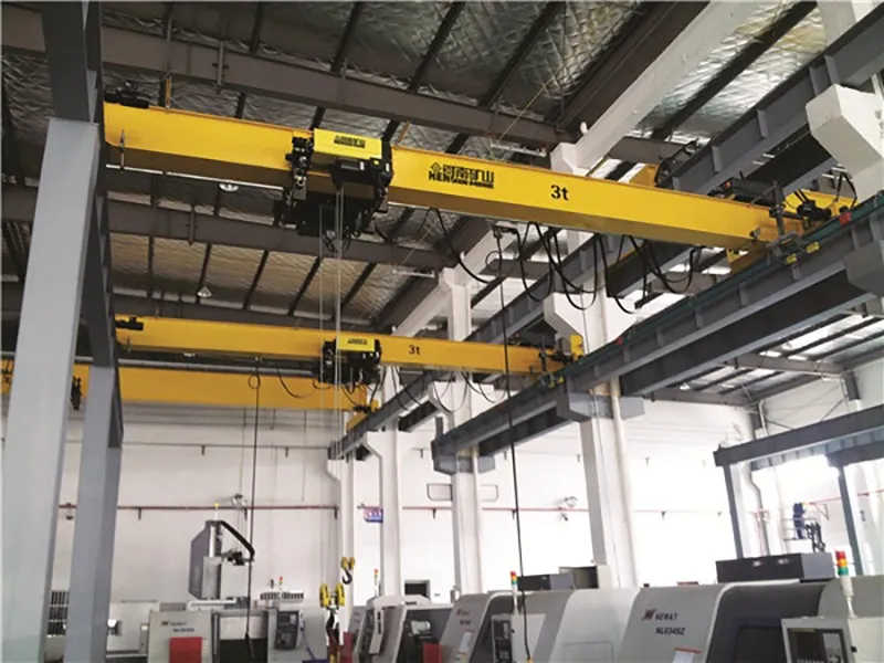 Remote Control European Type Electric Single Girder Eot Crane