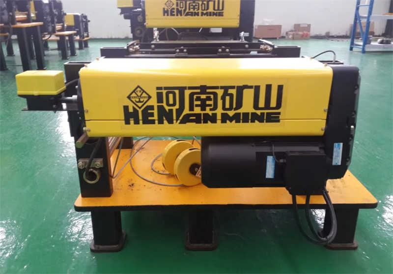 Remote Control European Type Electric Single Girder Eot Crane