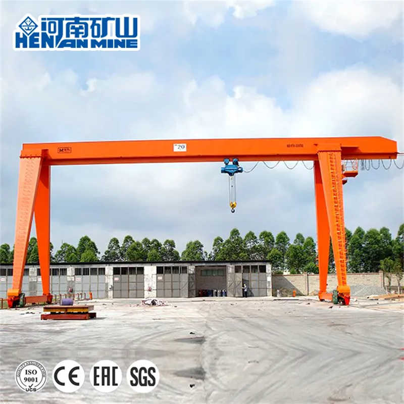 Top Quality Single Beam and Girder Goliath or Gantry Frame Crane