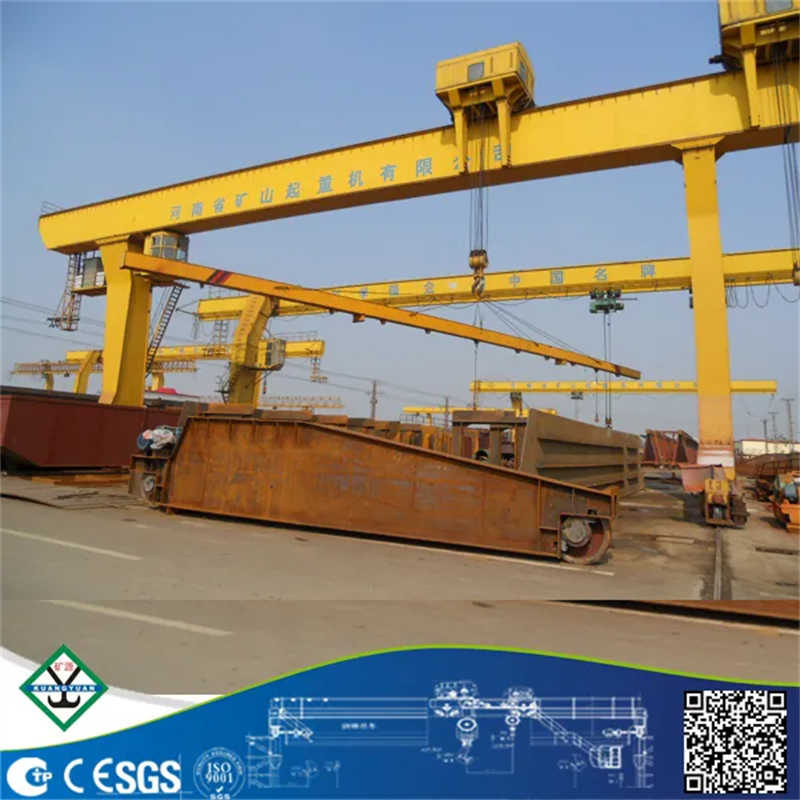 Kuangshan Cabin Control Single Girder L Type Gantry Crane