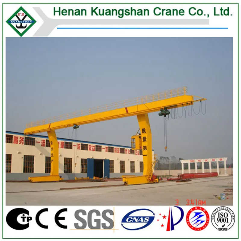 Kuangshan Cabin Control Single Girder L Type Gantry Crane