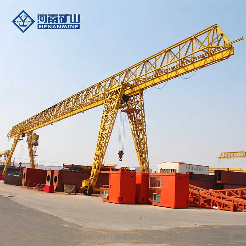 Kuangshan 50~100t Electric Winch Truss Double Girder Gantry Crane