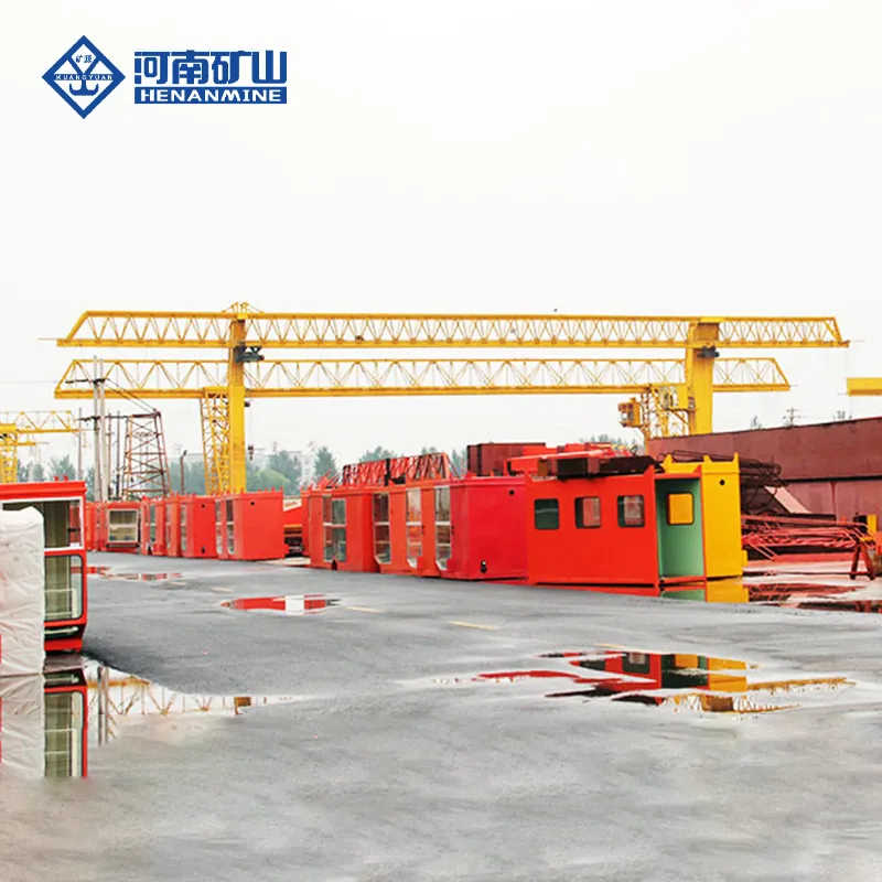 Kuangshan 50~100t Electric Winch Truss Double Girder Gantry Crane