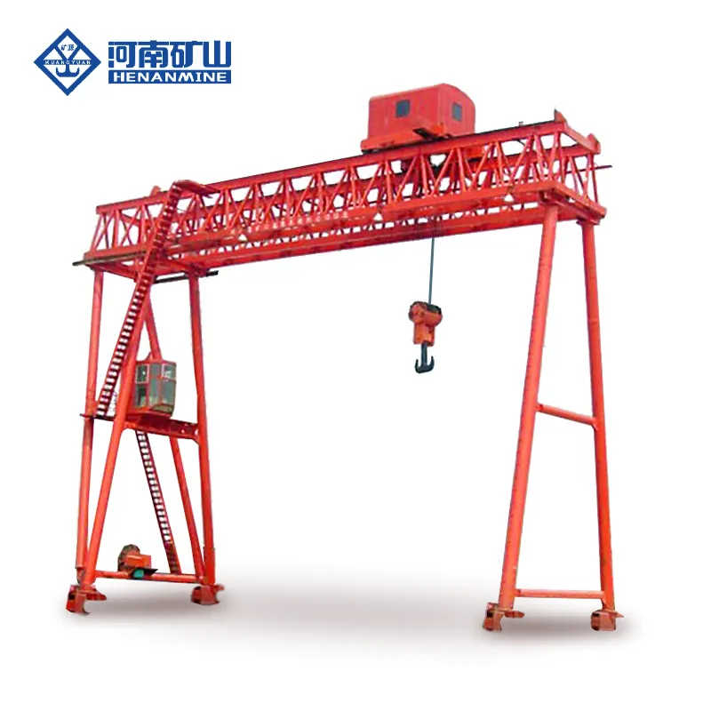 Kuangshan 50~100t Electric Winch Truss Double Girder Gantry Crane