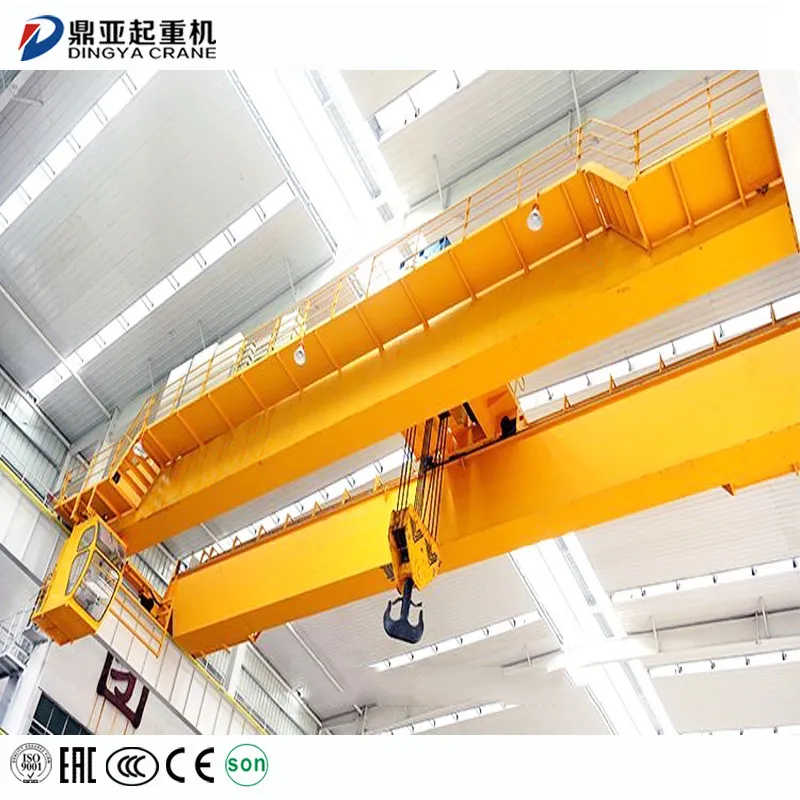 Dy Ld Lh Qd Warehouse 10 12 16 T Euro Double Girder Overhead Crane Price